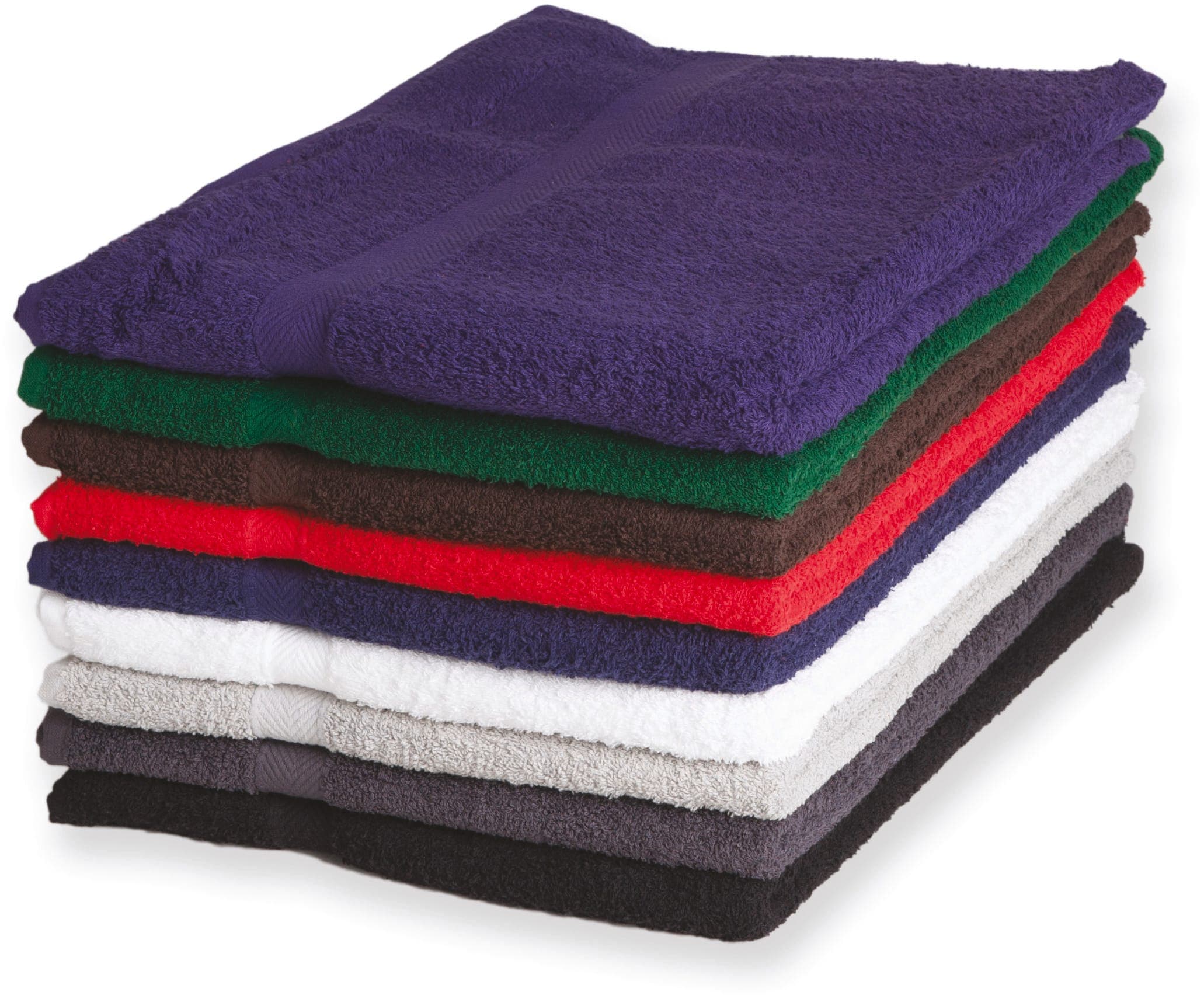 Drap de bain en situation
