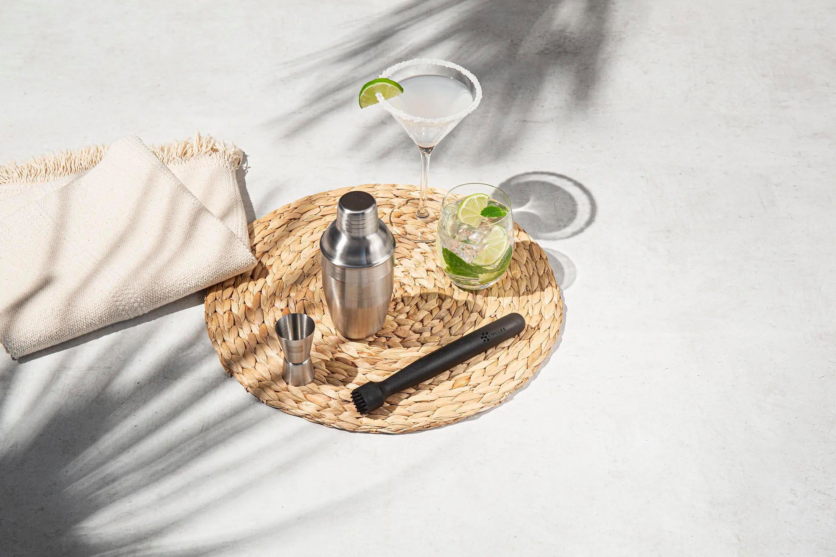 Set de cocktails Cocktailset Bar in a Box en situation