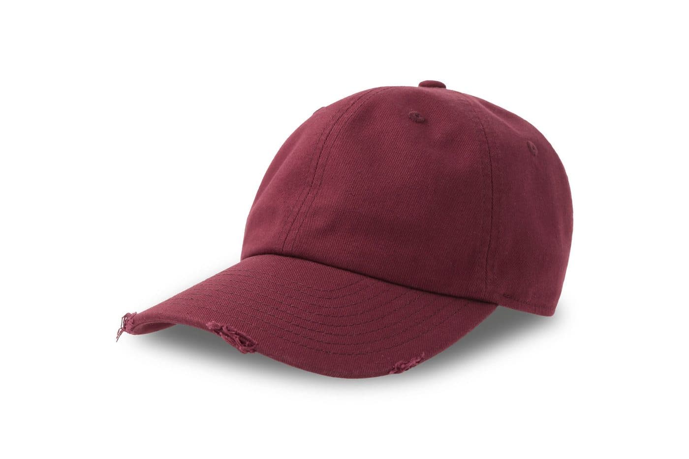 DAD HAT DESTROYED-S coloris Rouge cardinal