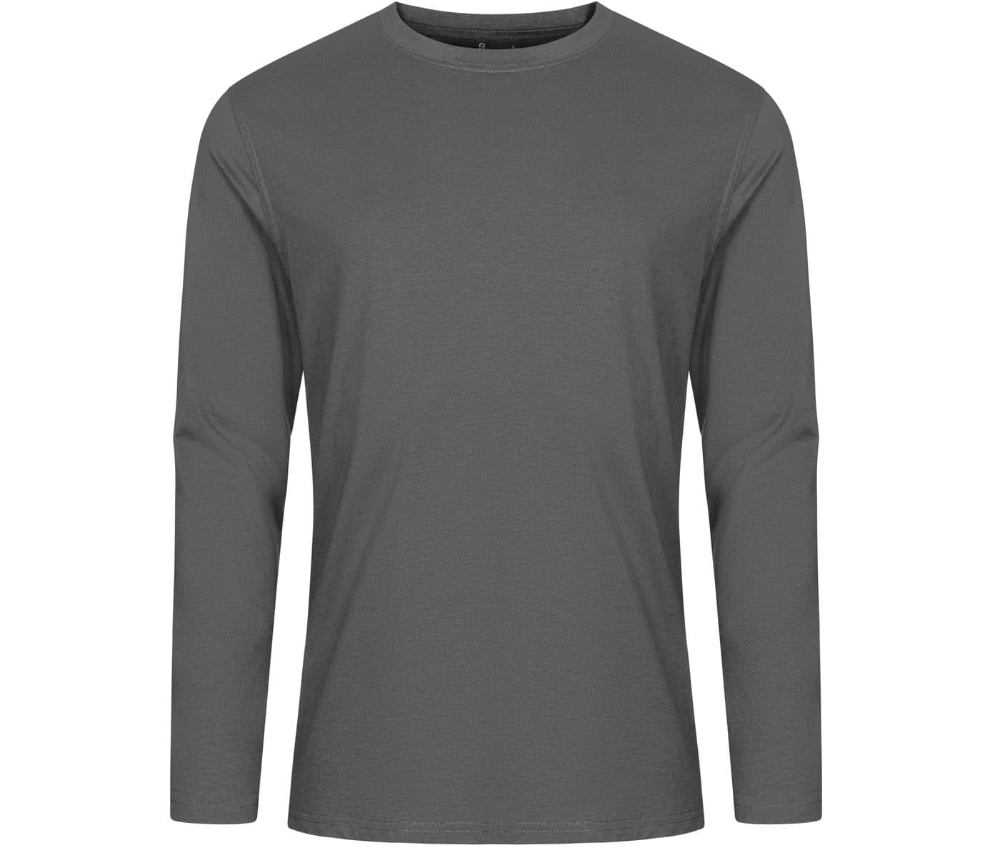 MEN'S LONG SLEEVE T-SHIRT coloris Gris acier