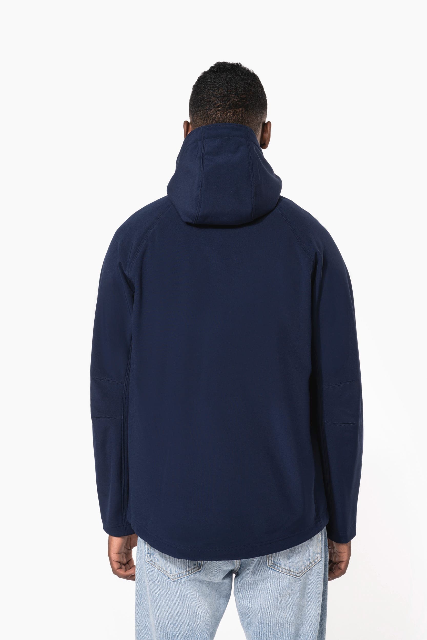 Veste softshell à capuche amovible homme en situation