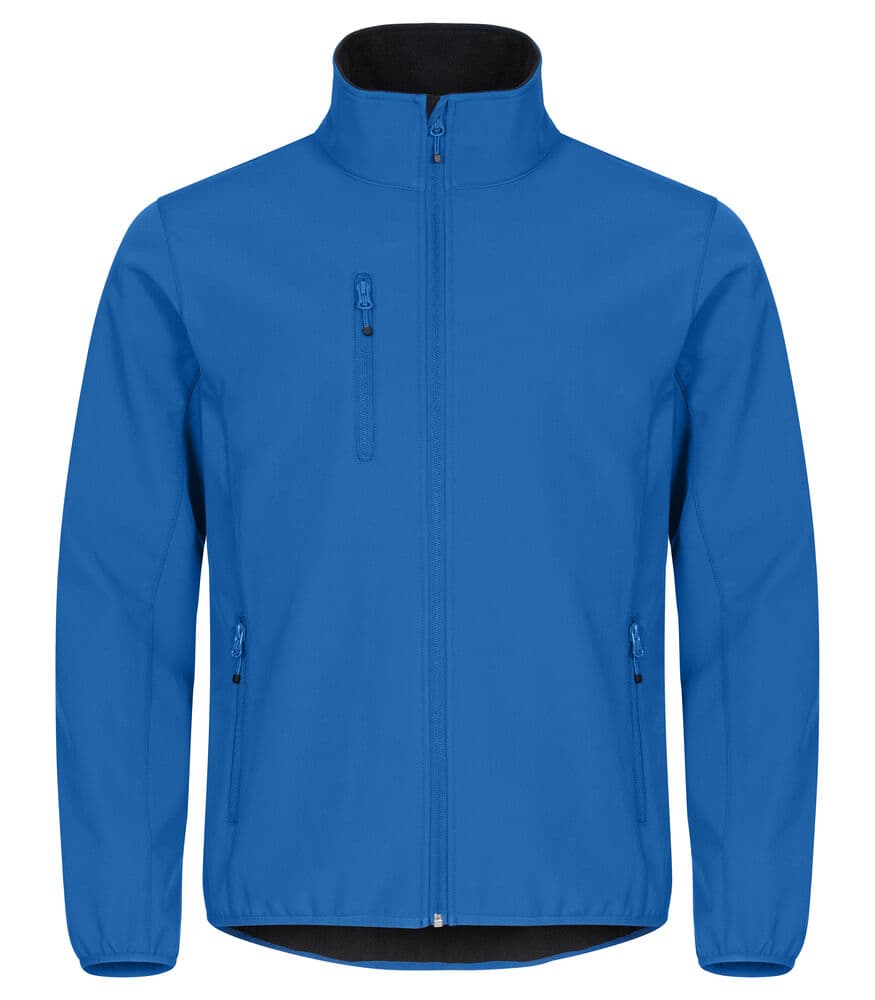 Clique Classic Softshell Jacket coloris Bleu roi