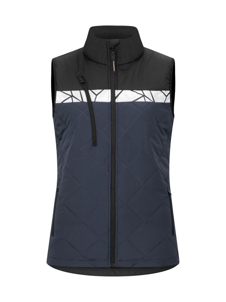 7701 GILET SANS MANCHES FEMME coloris Marine / Noir