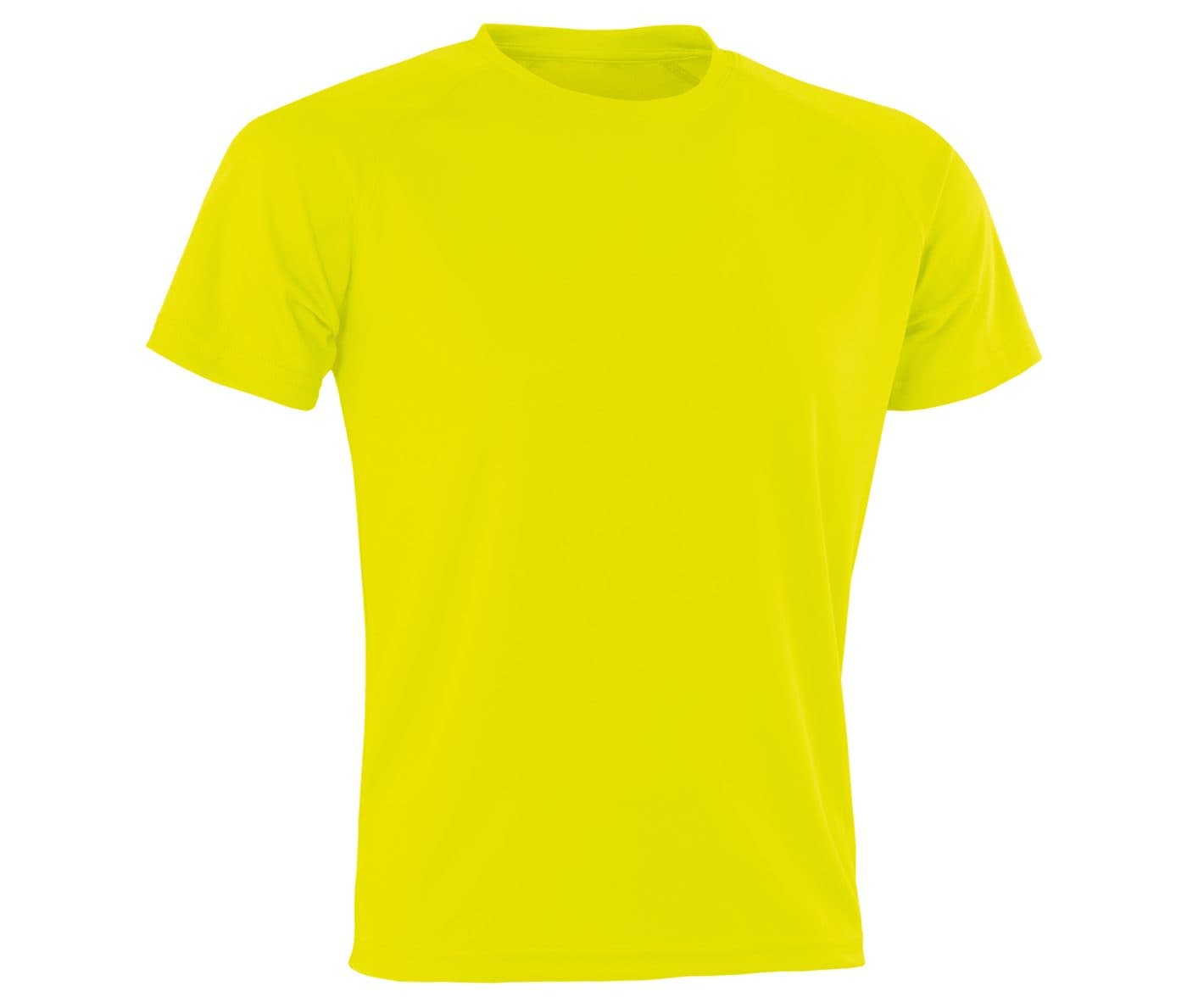 IMPACT PERFORMANCE AIRCOOL TEE coloris Jaune fluo
