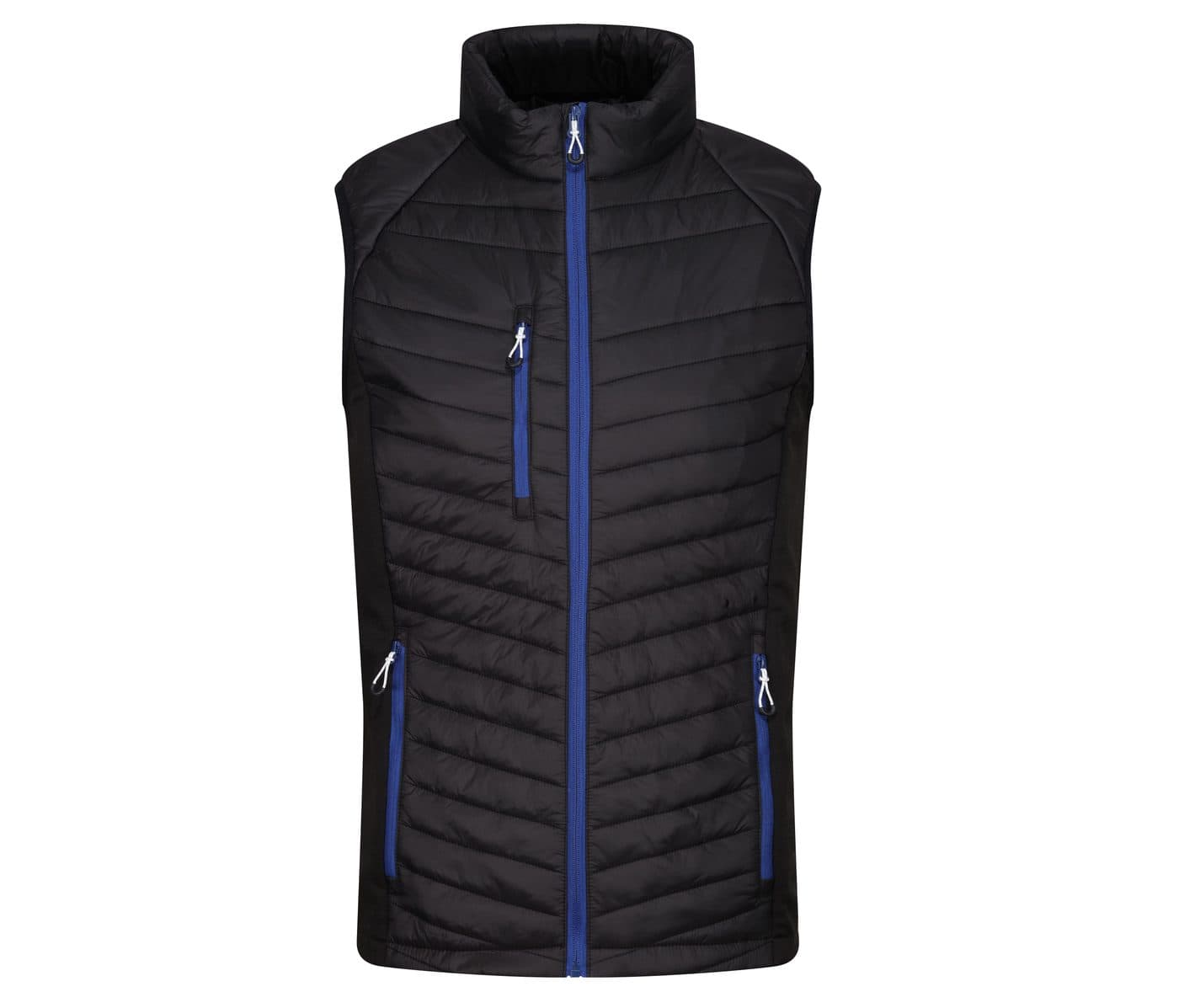 MEN'S NAVIGATE HYBRID BODYWARMER coloris Noir / Bleu roi