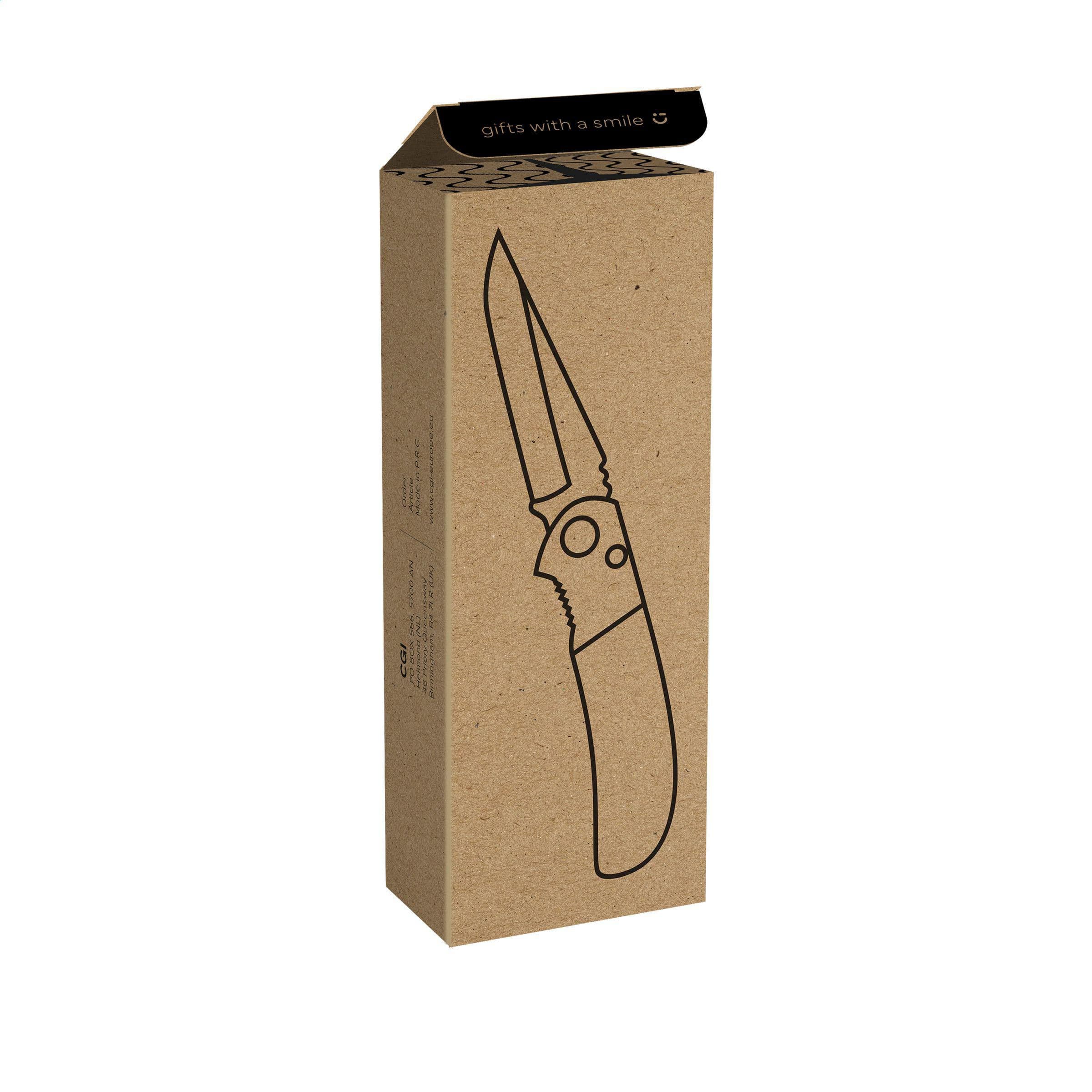 Couteau de poche Lock-It en situation