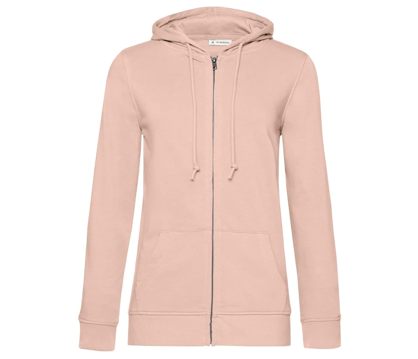 INSPIRE ZIPPED HOOD /WOMEN coloris Rose doux