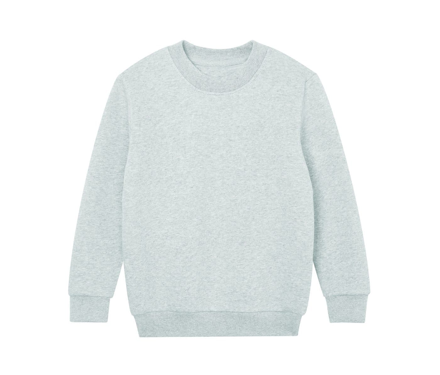 KIDS ESSENTIAL SWEATSHIRT coloris Gris chiné
