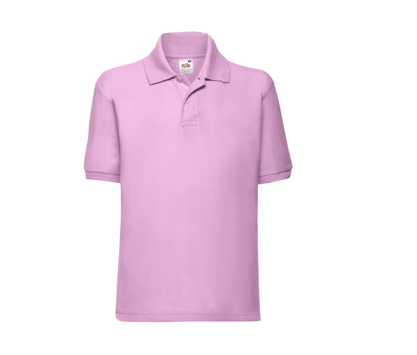 KIDS 65/35 POLO coloris Rose clair
