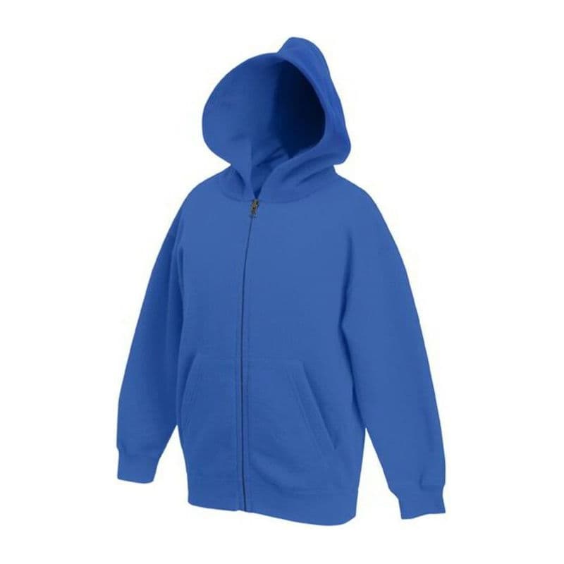 KIDS CLASSIC HOODED SWEAT JACKET coloris Bleu roi