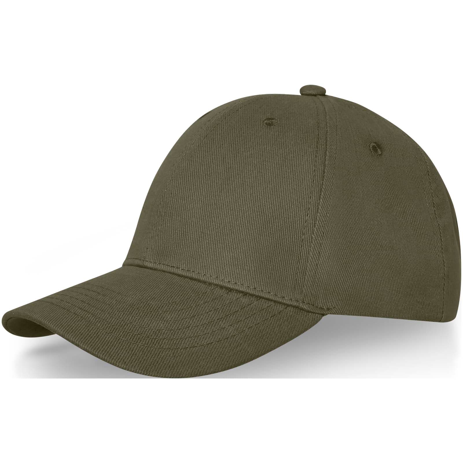 Casquette de 260 g/m² Davis 6 panneaux coloris Vert forêt