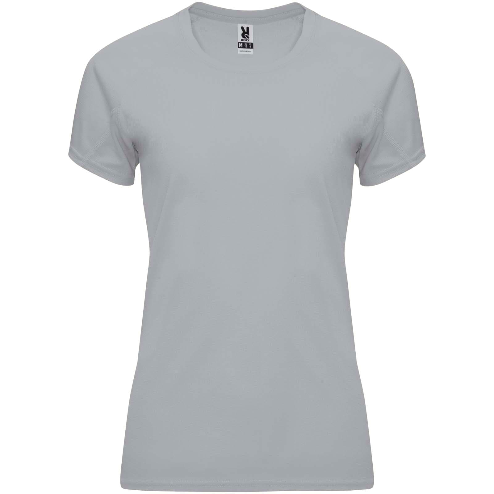 T-shirt de sport de 135 g/m² Bahrain à manches courtes pour femme coloris Gris