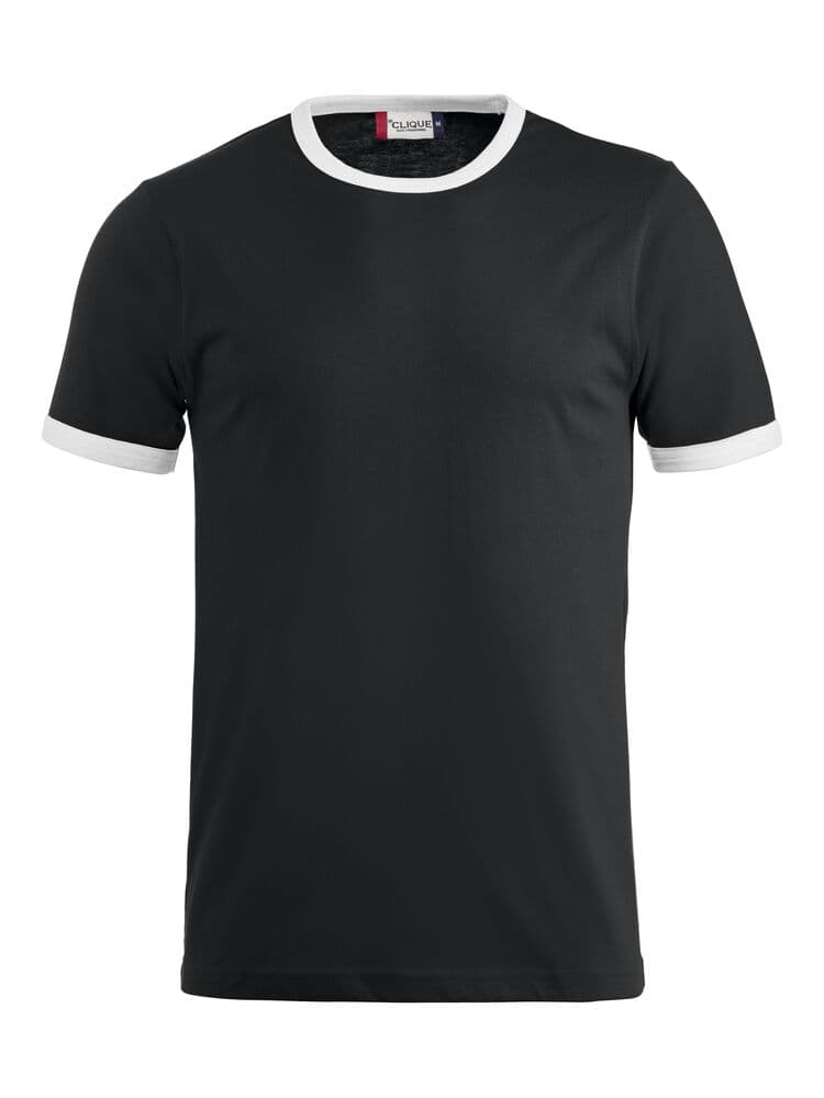 Clique Nome T-shirt coloris Noir / Blanc