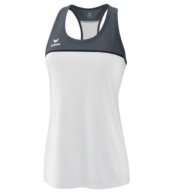 Débardeur CHANGE by erima coloris Blanc / Gris ardoise / Noir