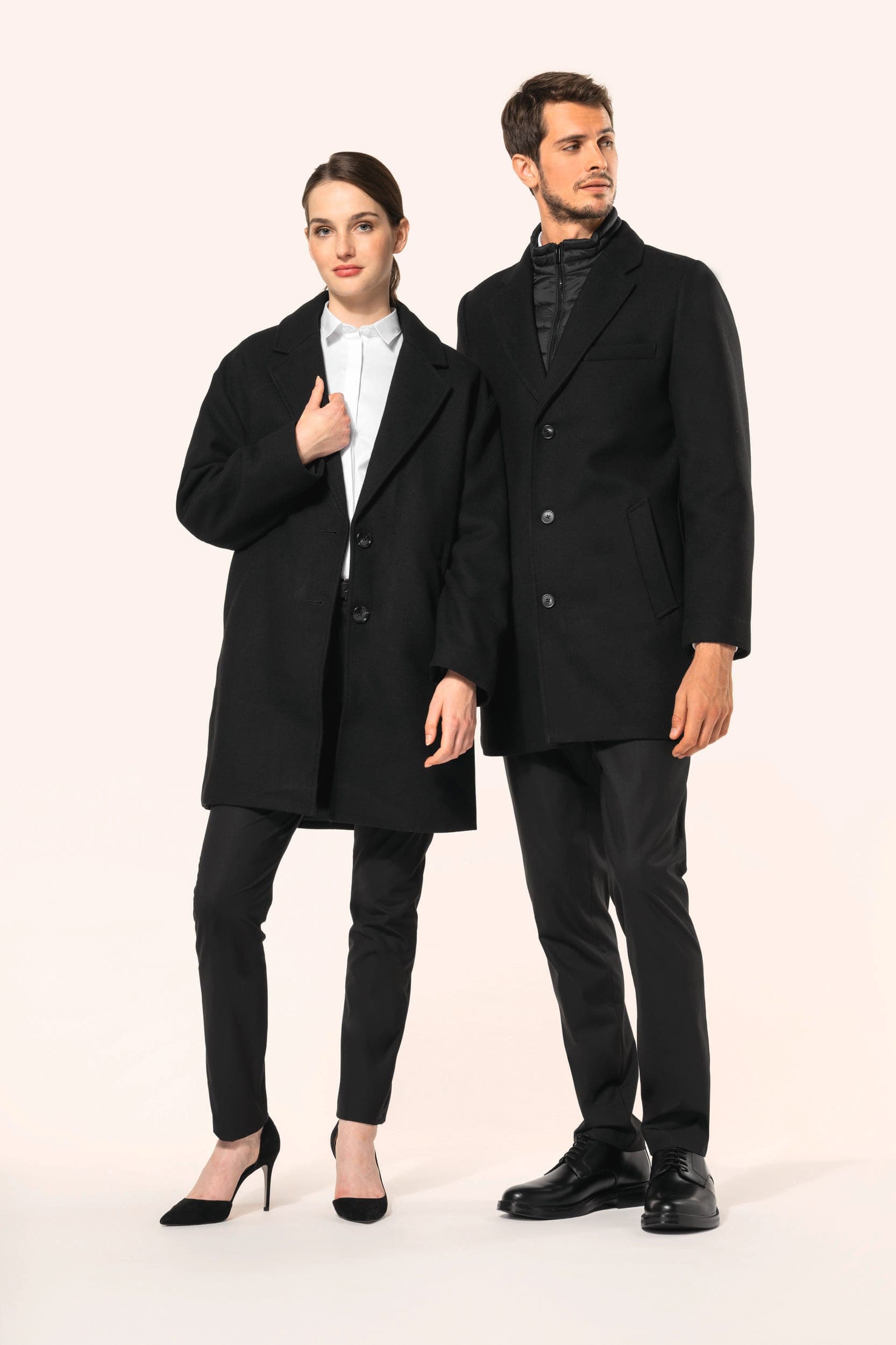 Manteau homme en situation