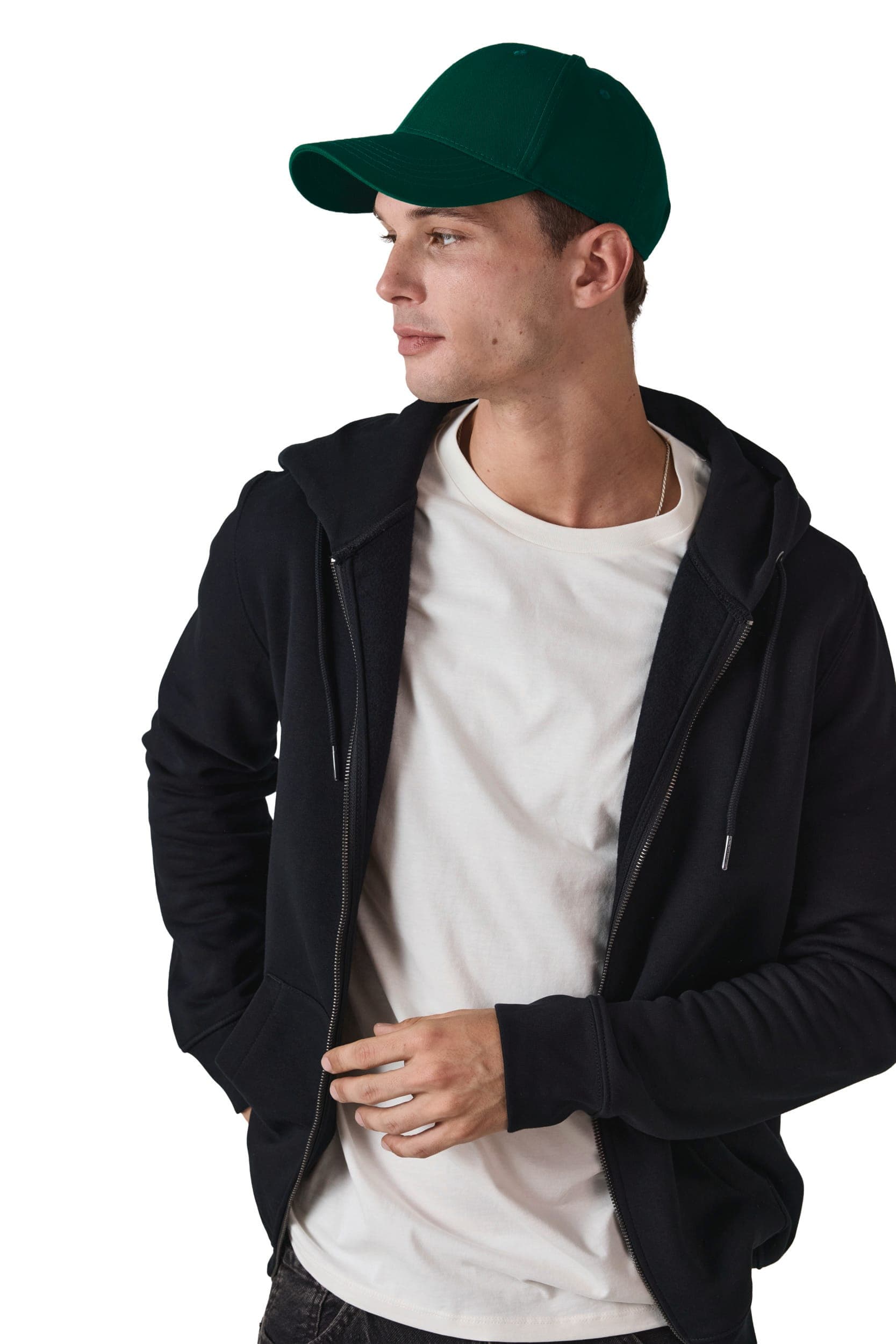 Casquette 6 panneaux - K-up Gold Label en situation