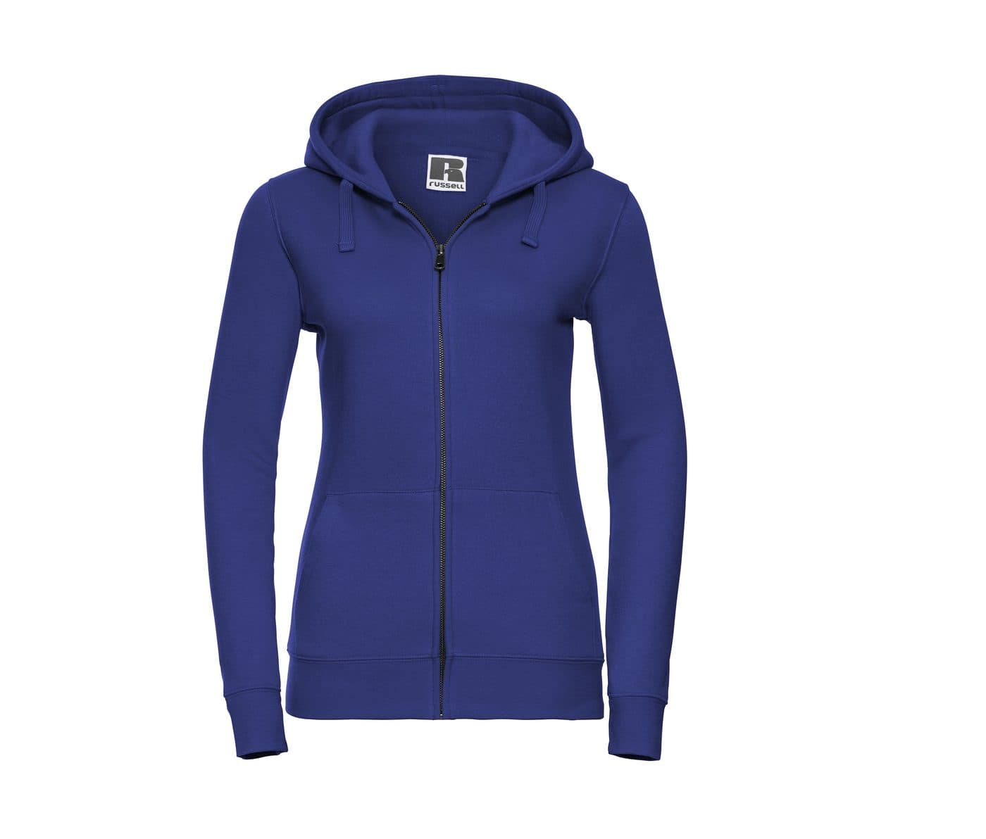 LADIES' AUTHENTIC ZIPPED HOOD JACKET coloris Bleu roi vif