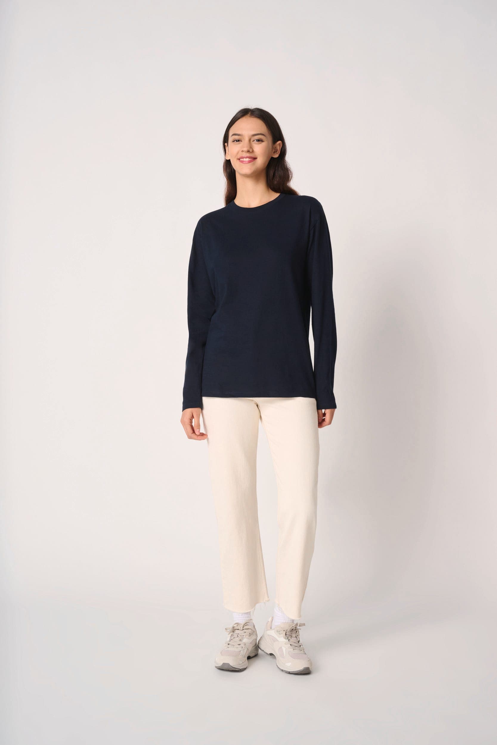 T-shirt LSL unisexe iDeal150 en situation