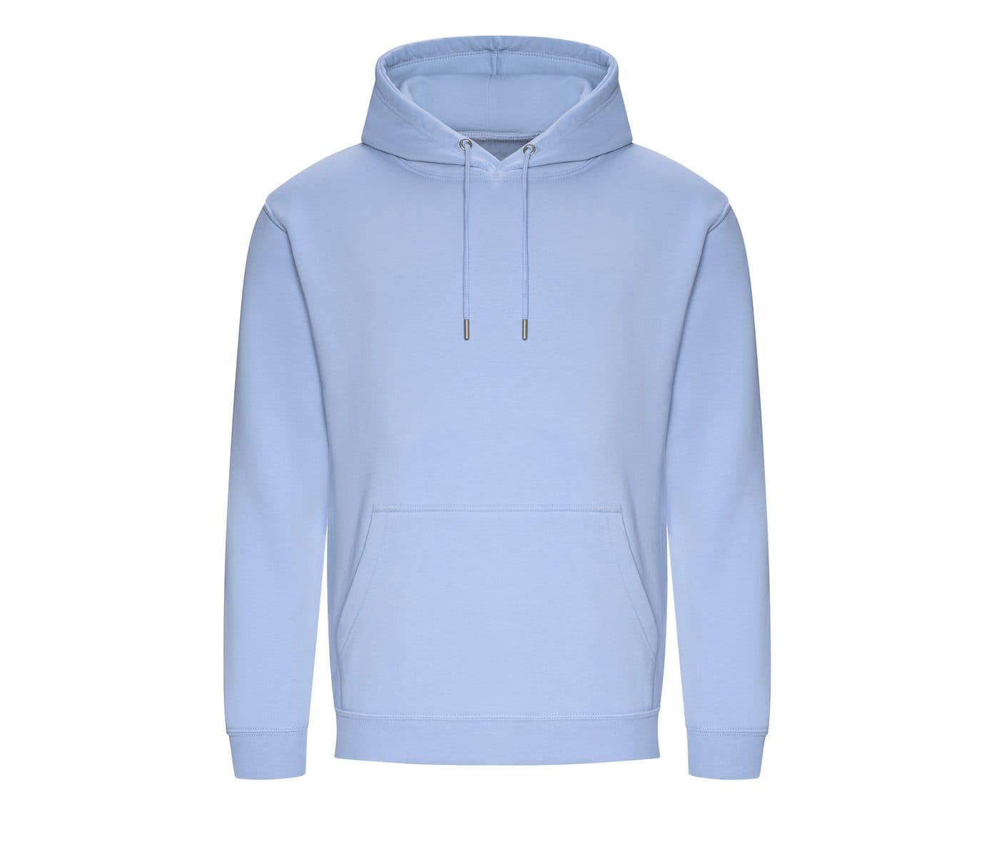 ORGANIC HOODIE coloris Bleu ciel