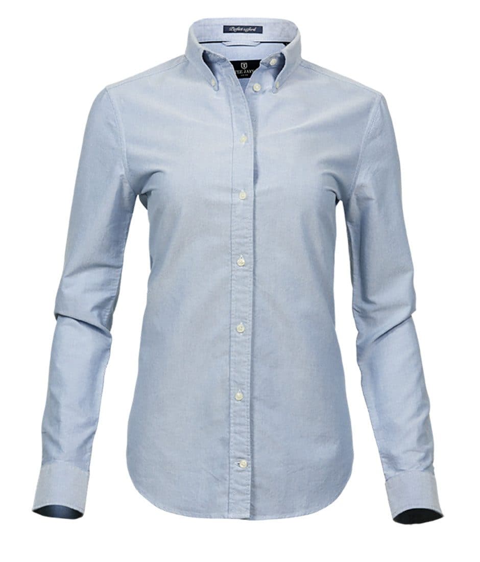 LADIES PERFECT OXFORD SHIRT coloris Bleu clair