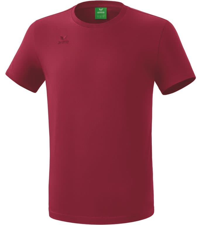 T-shirt Teamsport coloris Bordeaux