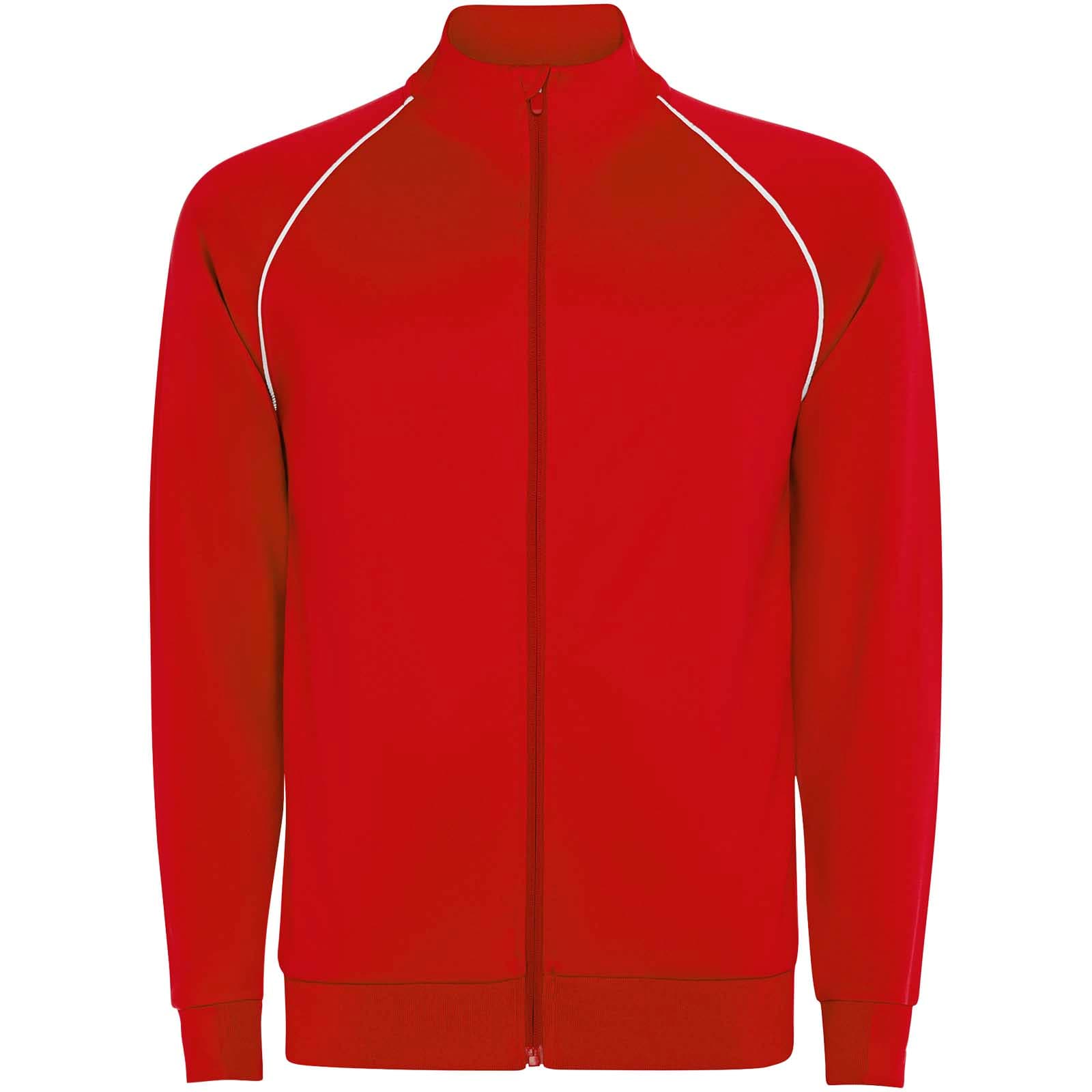 Sweat-shirt pour enfant Valier à fermeture éclair intégrale coloris Rouge