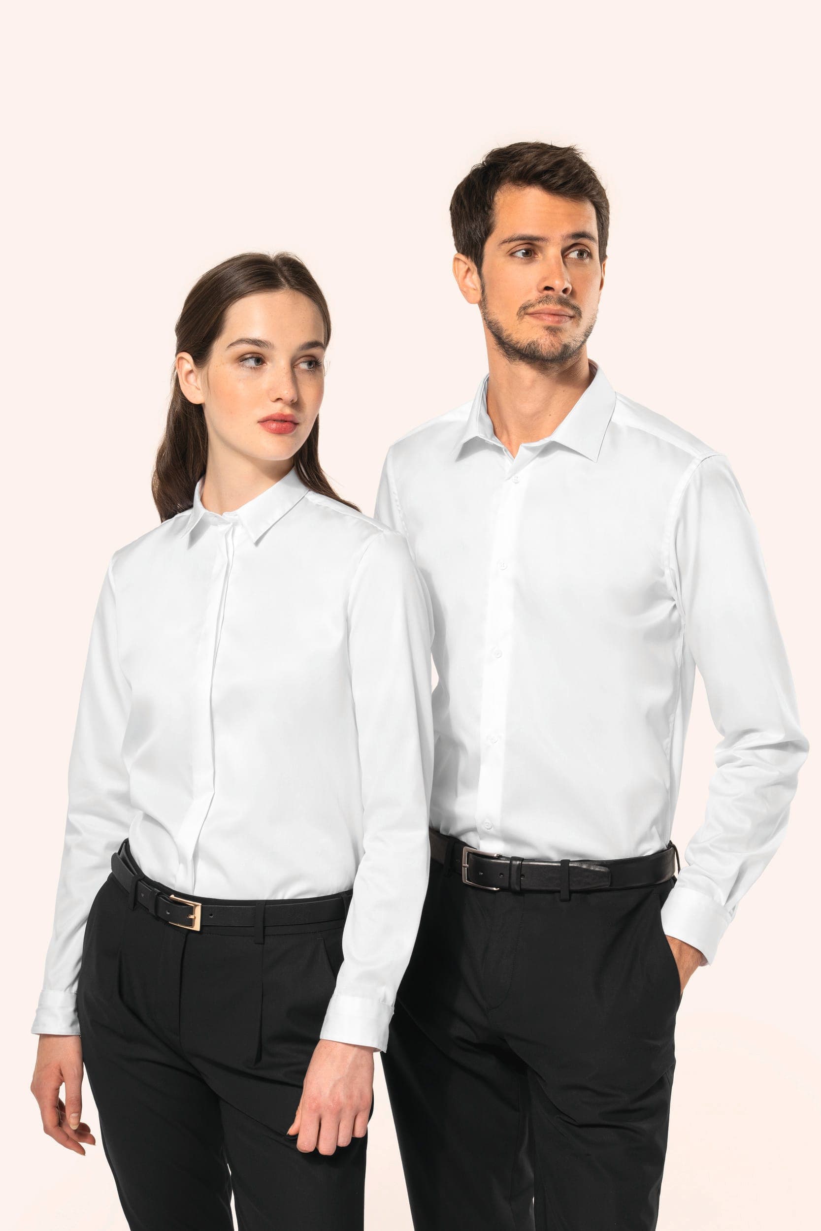 Chemise twill manches longues homme en situation