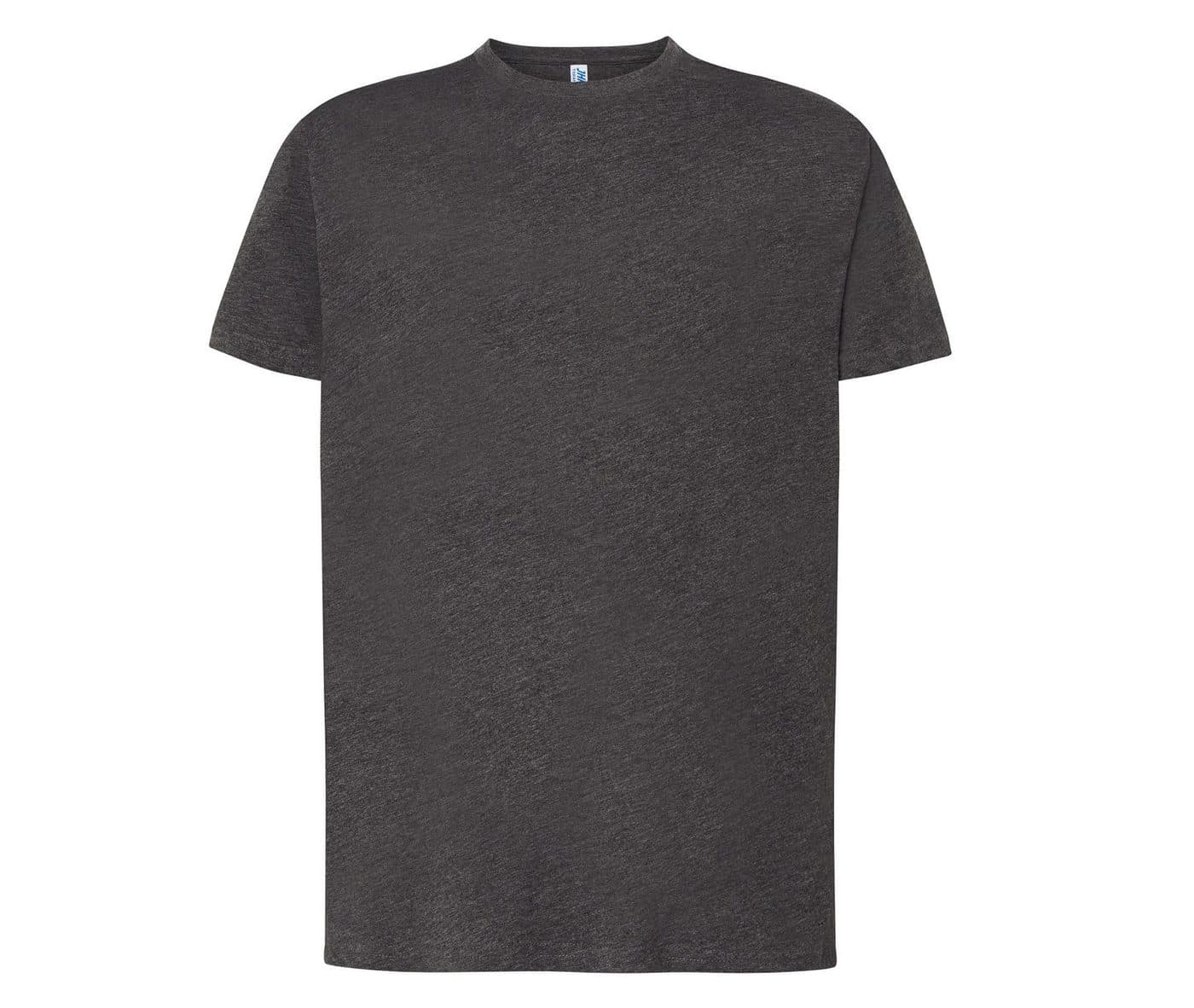 MAN REGULAR T-SHIRT coloris Gris charbon chiné