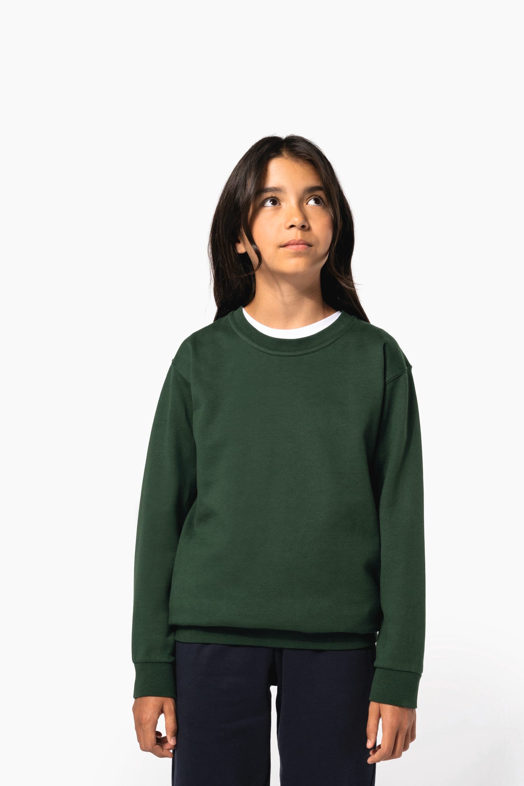 Sweat-shirt col rond enfant en situation