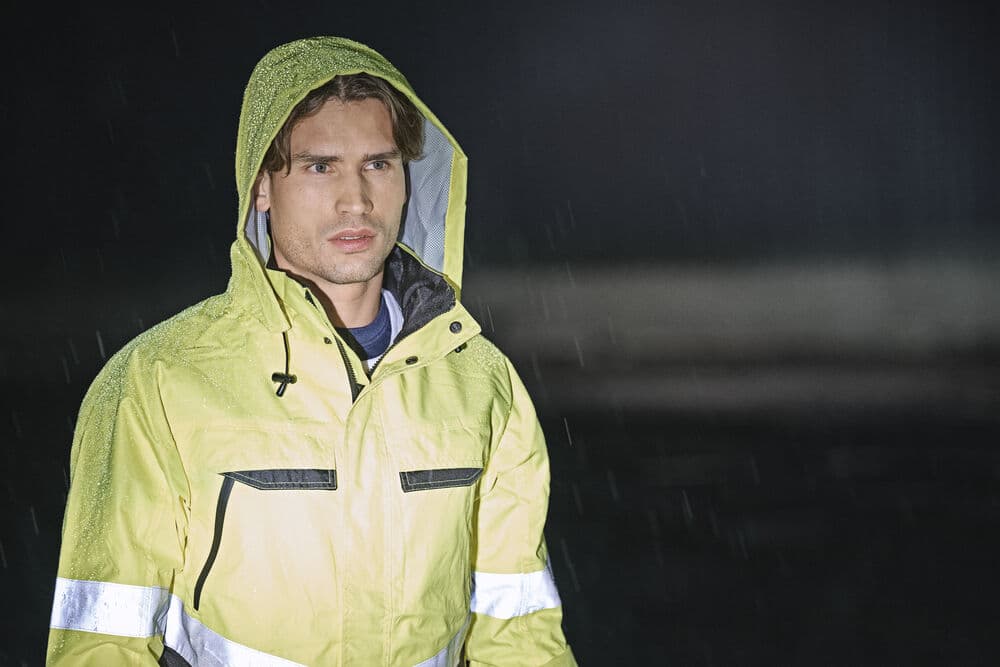 Jobman 1283 Hv Shell Jacket en situation