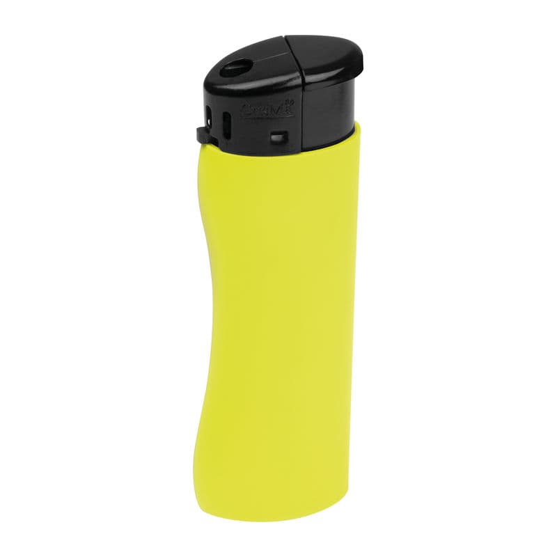 Briquet électronique "Mouscron" coloris Jaune
