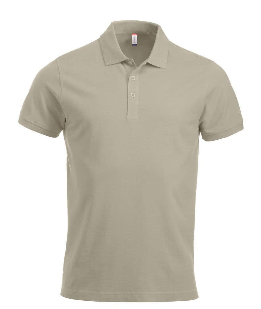 Clique Classic Lincoln S/S Polo coloris Kaki clair
