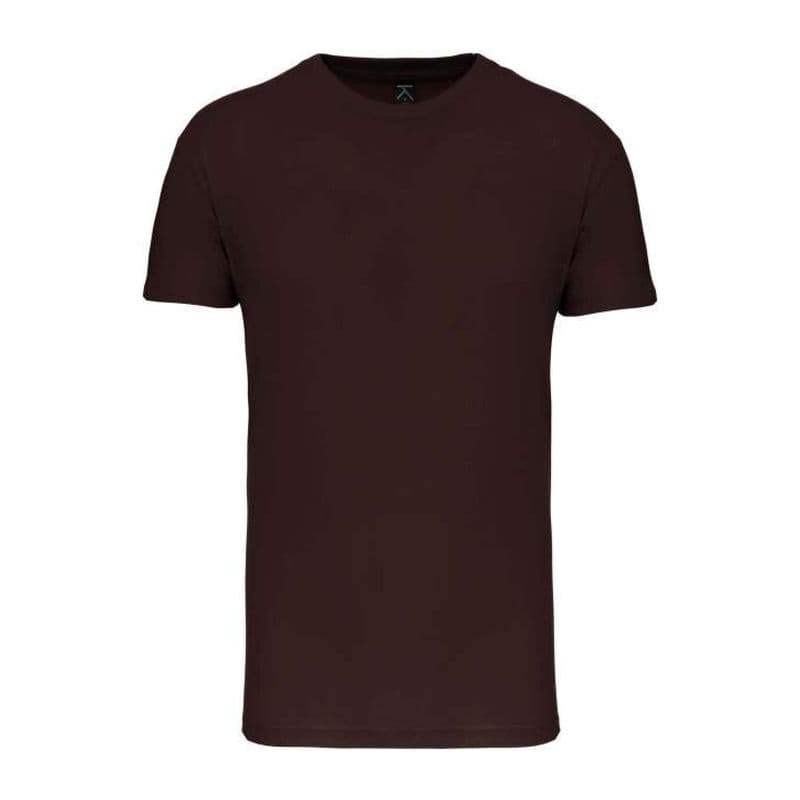 Bio150Ic Men'S Round Neck T-Shirt coloris Chocolat