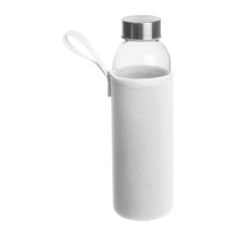 Bouteille en verre « Klagenfurt » coloris Blanc