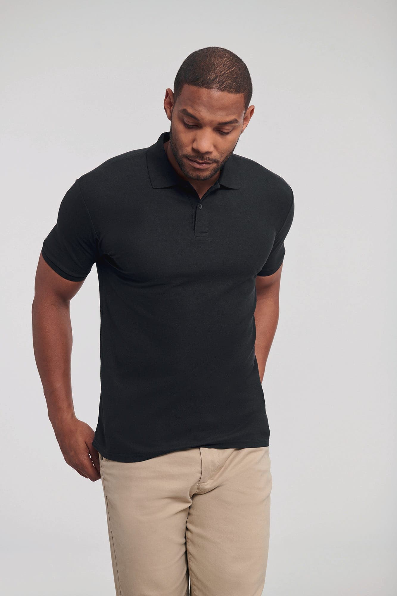 Polo homme Authentic Eco en situation