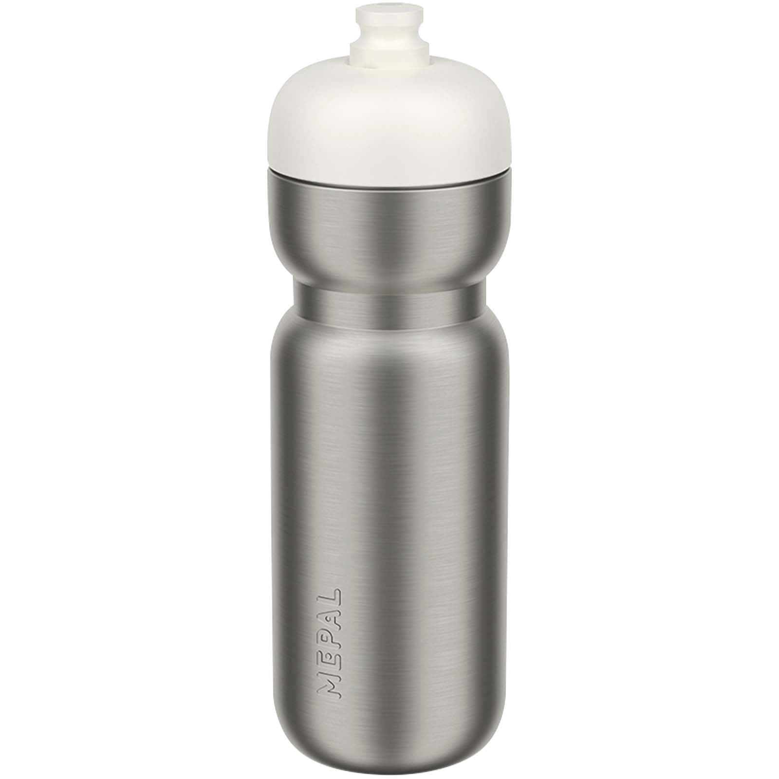 Bouteille de sport mepal Pull en acier inoxydable de 800 ml coloris Blanc