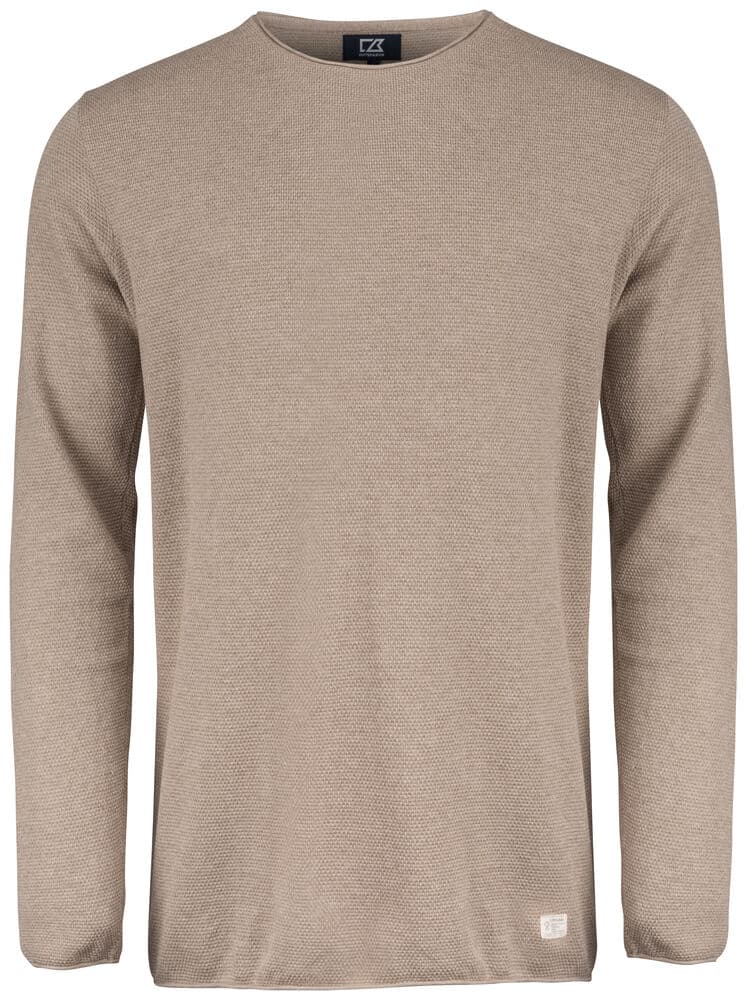 Pull Cutter & Buck Carnation homme coloris Taupe chiné