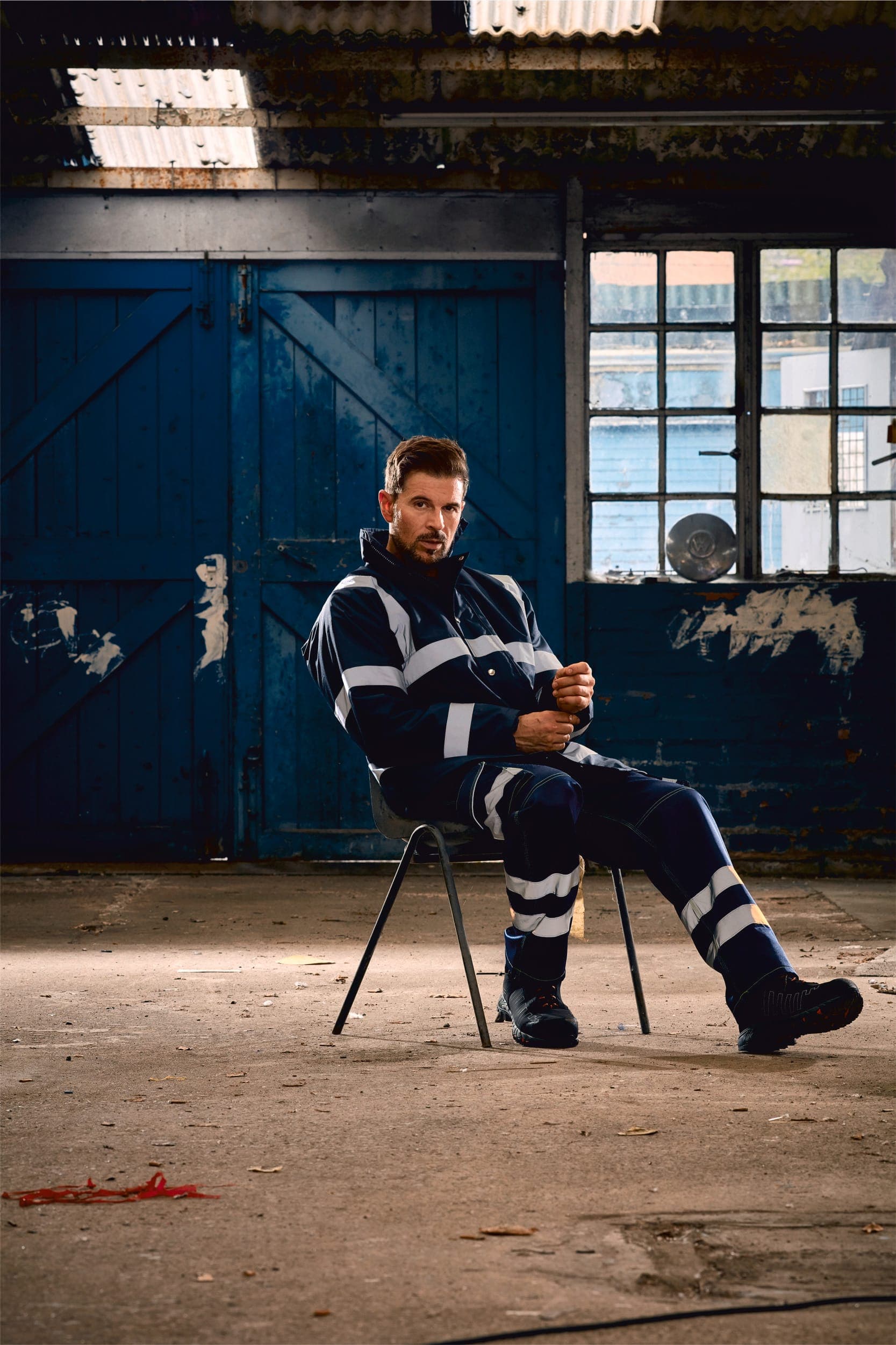 Veste de sécurité en situation