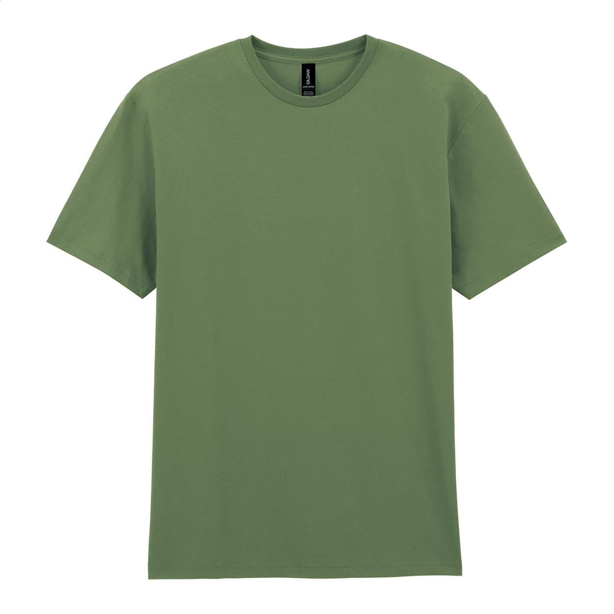 T-shirt léger en coton coloris Olive