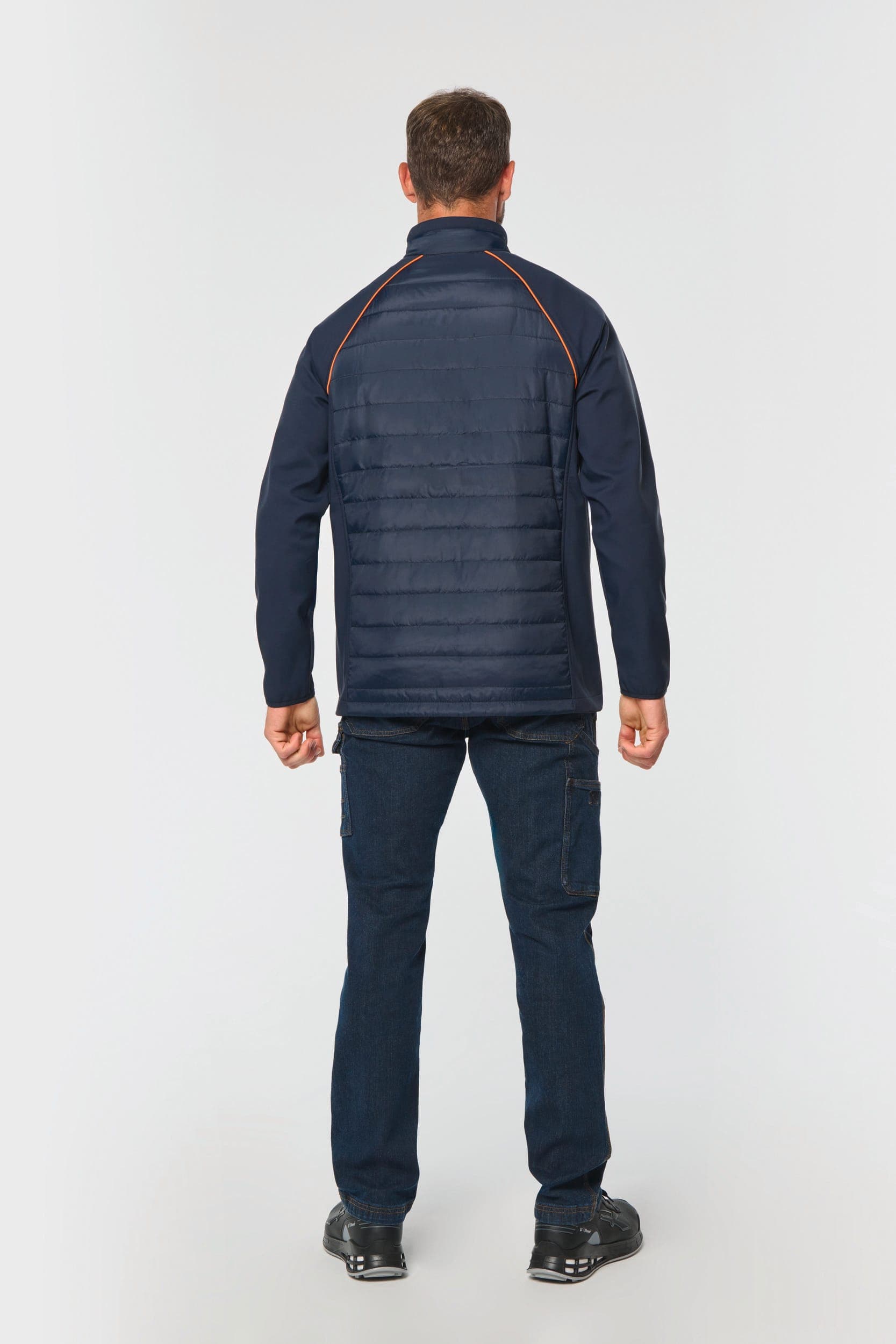 Veste Day To Day bi-matière unisexe en situation
