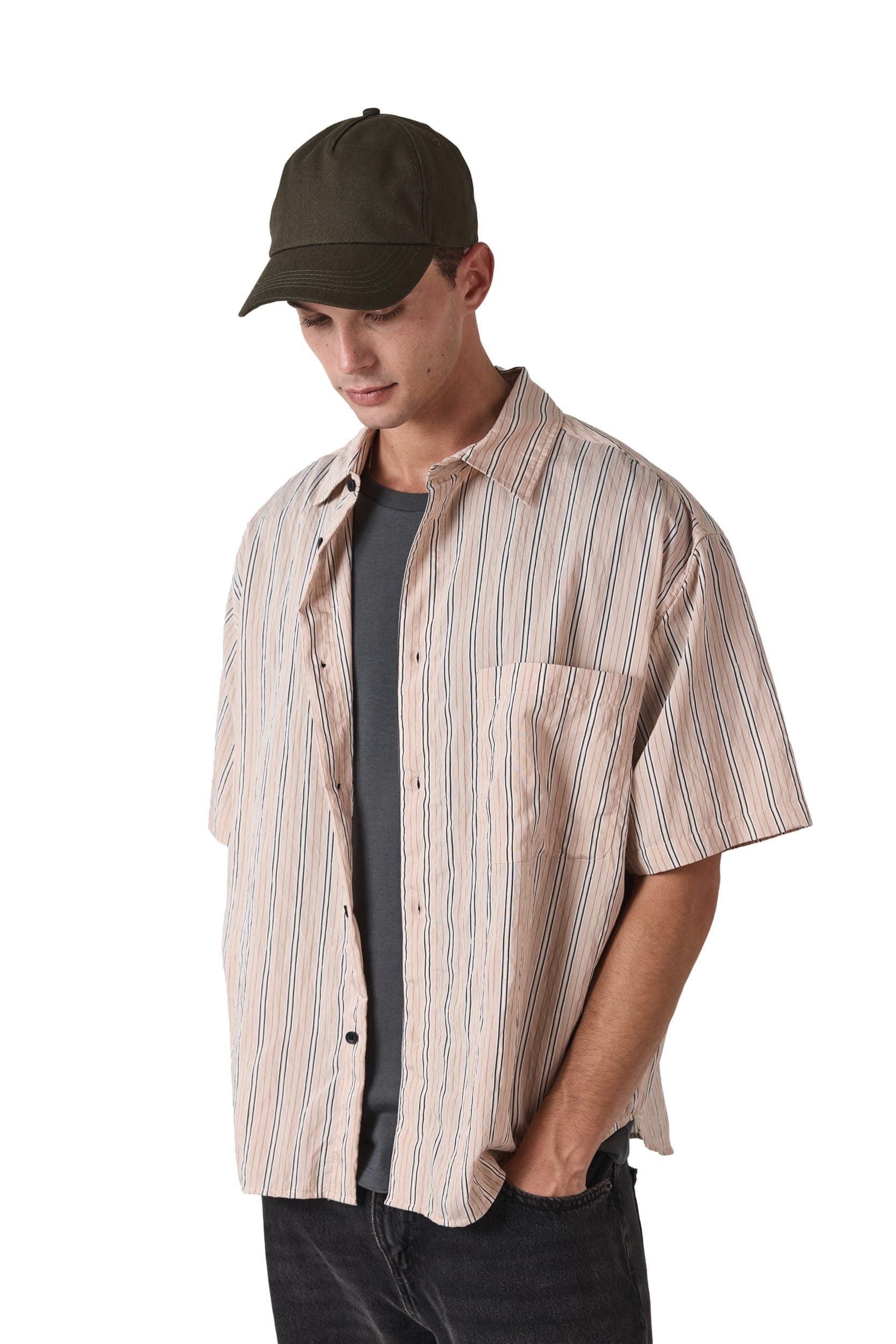 Casquette en toile de coton 5 panneaux - K-up Gold Label en situation