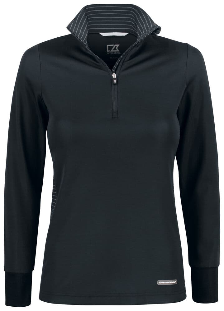 Pull demi-zip Cutter & Buck Traverse femme