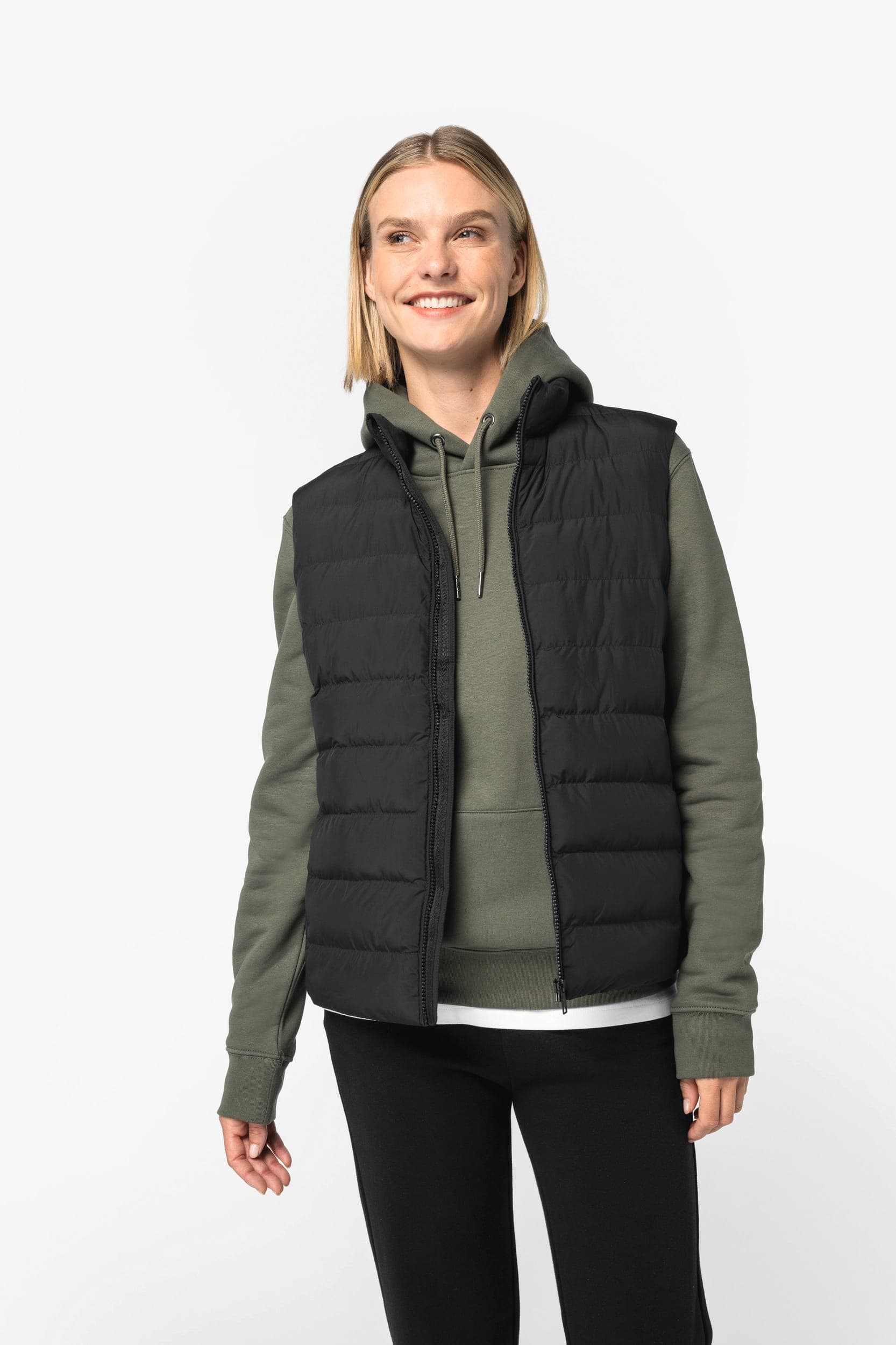 Bodywarmer écoresponsable matelassé femme
