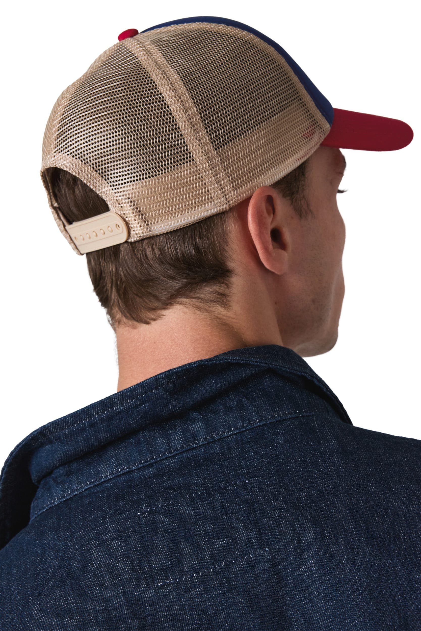 Casquette trucker 5 panneaux en coton canvas - K-up Gold Label en situation