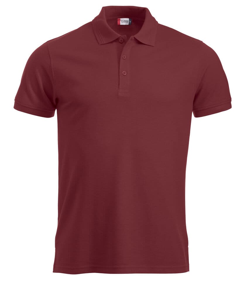 Clique Manhattan Polo coloris Bordeaux