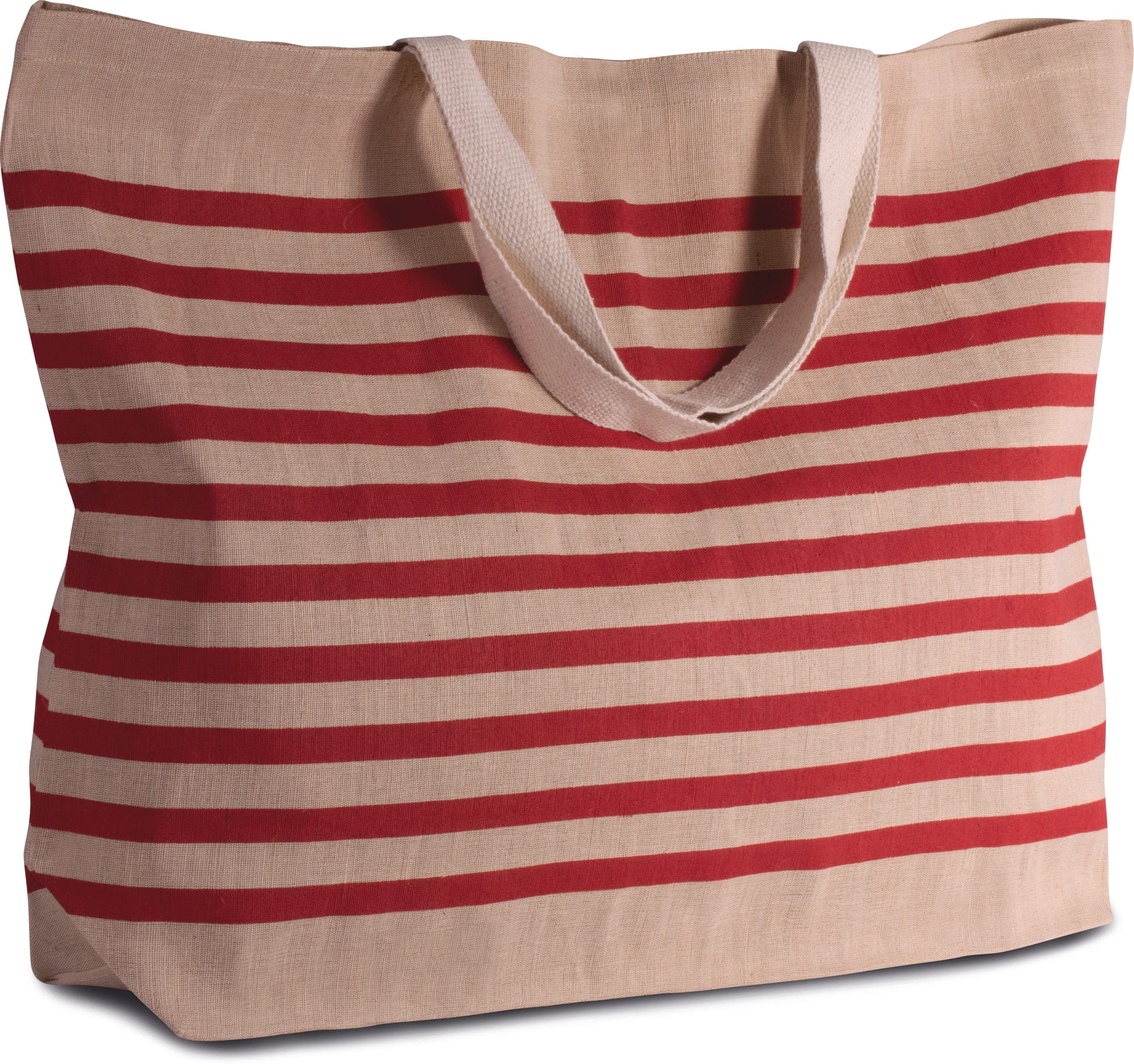 Grand sac fourre-tout en juco en situation