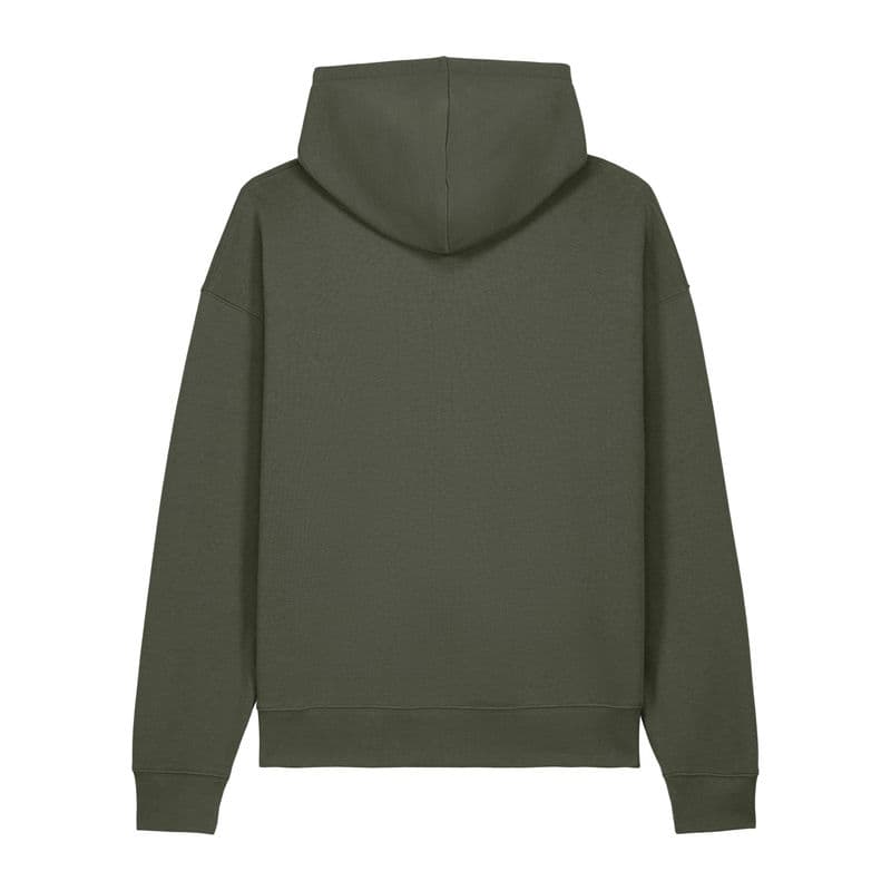 The iconic mid-light relaxed hoodie sweatshirt coloris Kaki