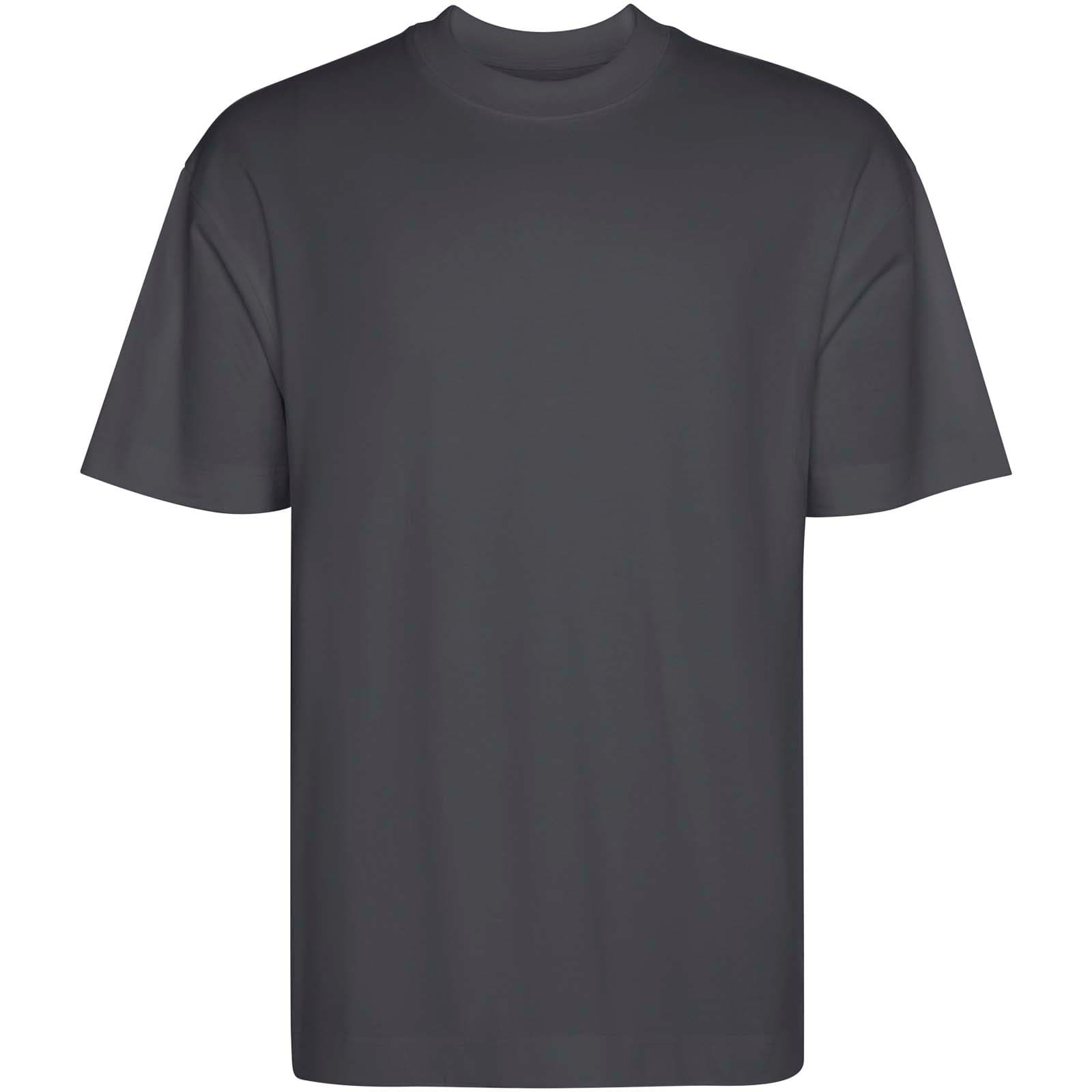 T-shirt unisexe à manches courtes oversize « Chow » coloris Ébène