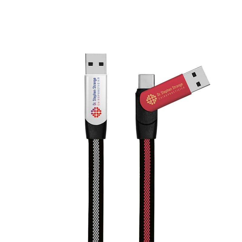 CABLE DE CHARGE RAPIDE ET TRANSFERT  6 EN 1 en situation
