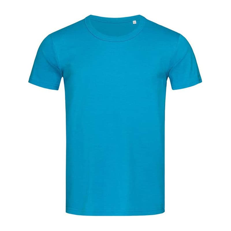Ben Crew Neck Unisex T-shirt coloris Bleu Hawaii